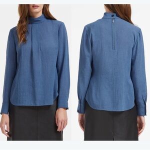 Cefinn 'Riley' Blouse in Cornflower Blue